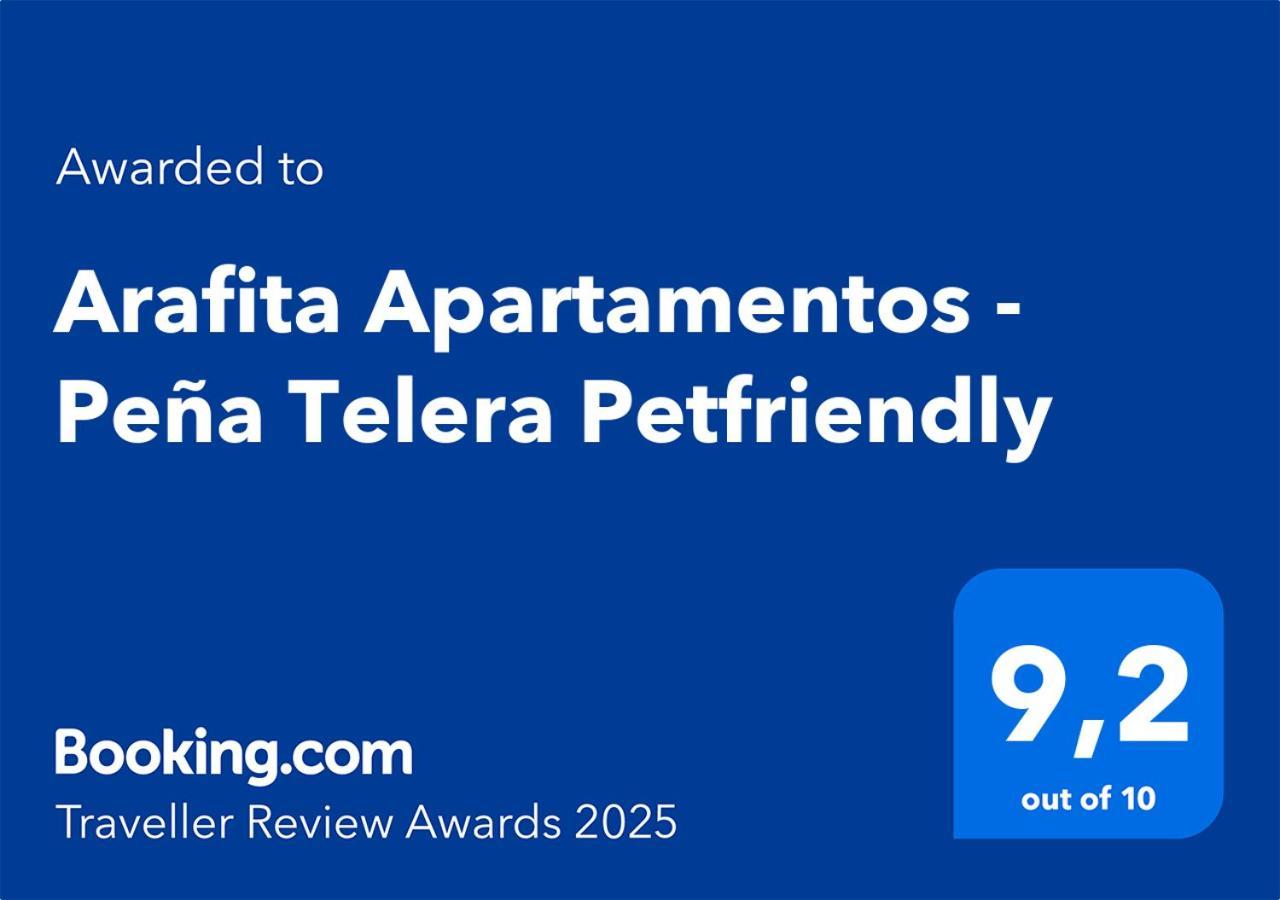 Pena Telera Petfriendly - Arafita Apartamentos Эль-Пуэйо-де-Хака Экстерьер фото